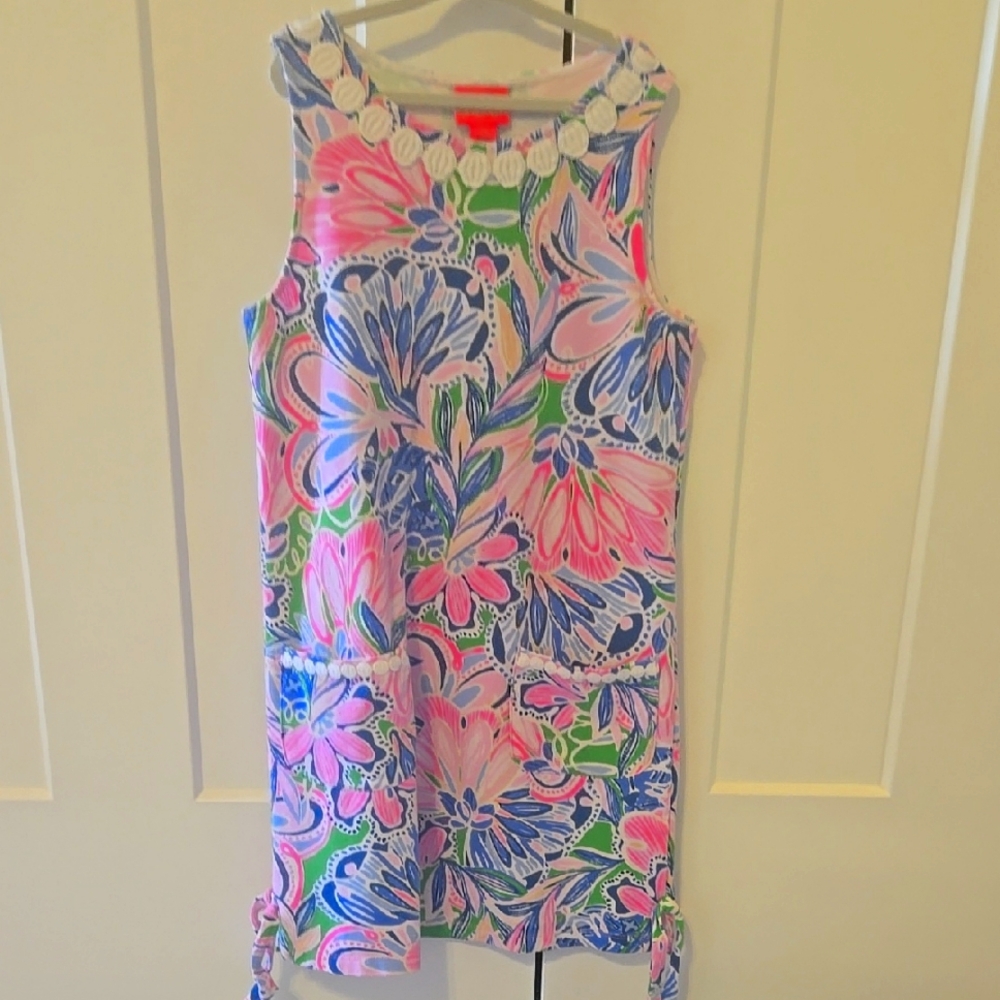 Lilly Pulitzer Colorful Floral Sleeveless Dress